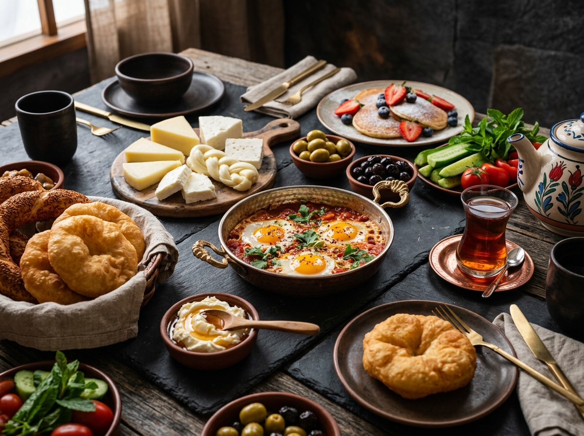Pico Zengin Serpme Kahvaltı Sofrası