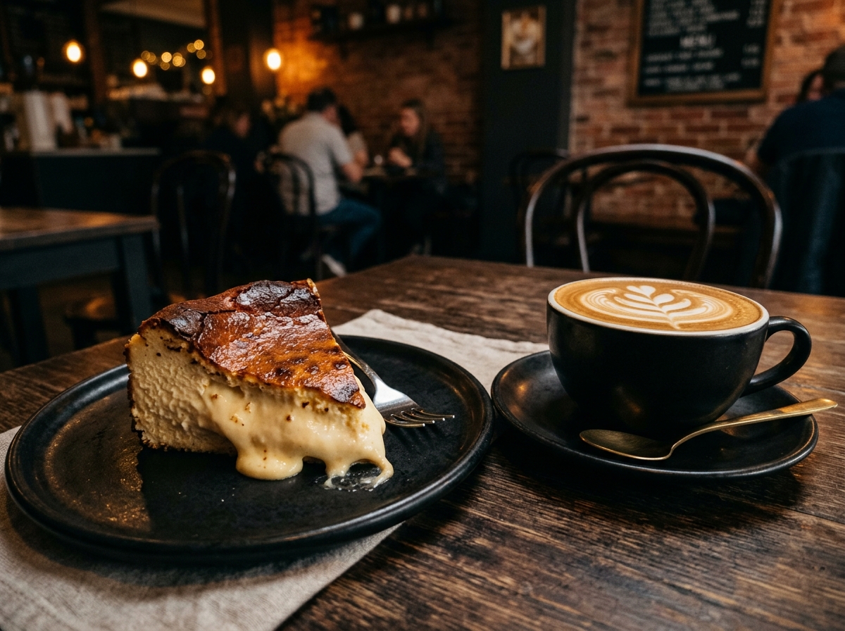 Pico Akışkan San Sebastian Cheesecake